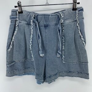 Vintage Havana Drawstring Cotton Shorts